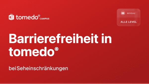 tomedo-thumbnail-screenshot (3) Barrierefreiheit in tomedo® bei Seheinschränkungen
